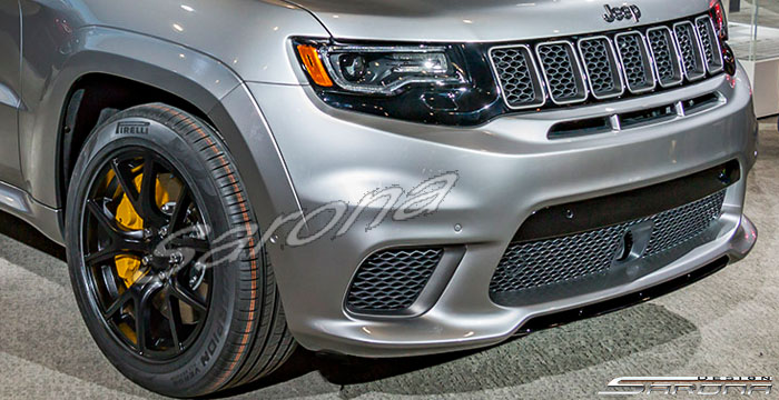 Custom Jeep Grand Cherokee  SUV/SAV/Crossover Front Bumper (2014 - 2021) - $950.00 (Part #JP-015-FB)